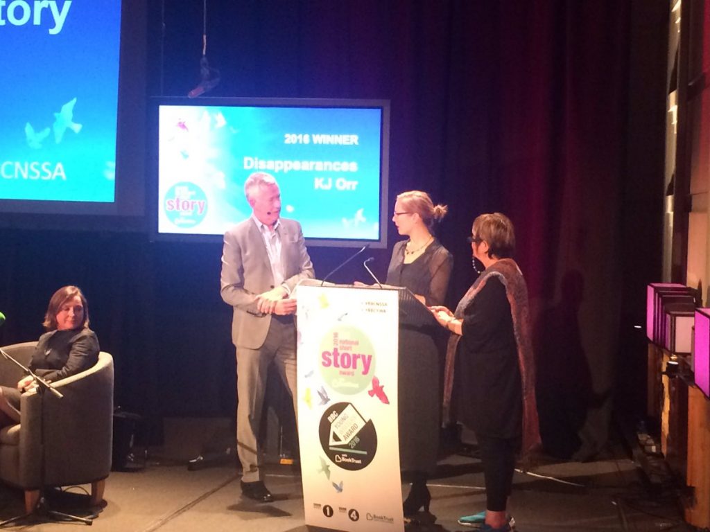 KJ Orr wins the BBC Short Story Award!